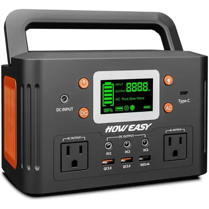 260W Portable Power Station.178Wh Solar Generator(Solar Panel Not Included) with 110V AC Power Socket Backup
260W Portable Power Station.178Wh Solar Generator(Solar Panel Not Included) with 110V AC Power Socket Backup