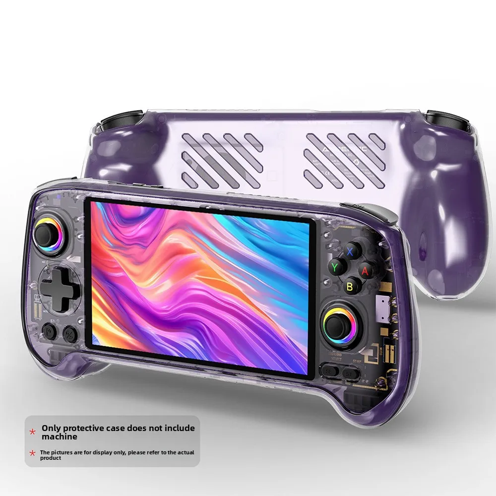 For Anbernic RG557, transparent TPU cover, breathable soft rubber case with effective heat dissipation,
For Anbernic RG557, transparent TPU cover, breathable soft rubber case with effective heat dissipation,