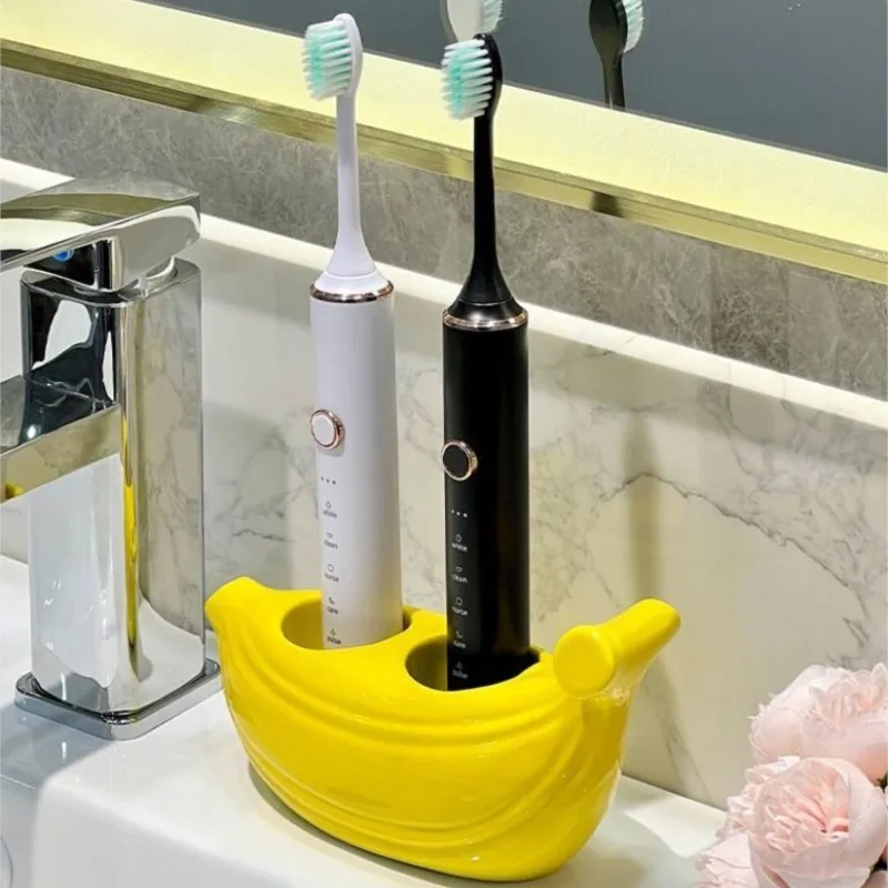 Умывальник для ванной комнаты, электрическая зубная щетка, стеллаж для хранения зубной пасты, держатель для хранения, раковина для ванной комнаты, керамическая стойка для хранения зубных щетокZG702 
Умывальник для ванной комнаты, электрическая зубная щетка, стеллаж для хранения зубной пасты, держатель для хранения, раковина для ванной комнаты, керамическая стойка для хранения зубных щетокZG702