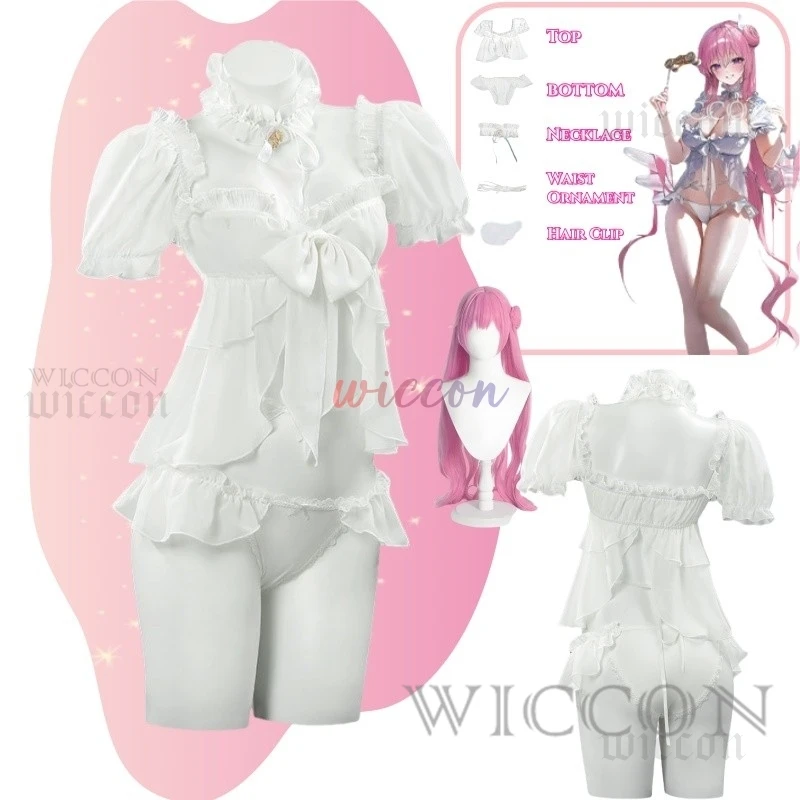 AGame NIKKE:The Goddess of Victory Dorothy Bikini Suit Cosplay Costume Shorts Wig Woman Sexy Carnival Bikini Summer Swimsuit
AGame NIKKE:The Goddess of Victory Dorothy Bikini Suit Cosplay Costume Shorts Wig Woman Sexy Carnival Bikini Summer Swimsuit