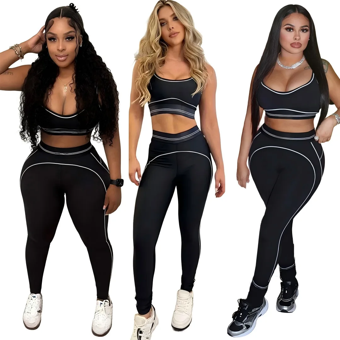 Q6356 Fashion Sleeveless Sports Tank Top High-Waisted Hip-Lifting Ab-Toning Fitness Yoga Set (with Chest Pad)
Q6356 Fashion Sleeveless Sports Tank Top High-Waisted Hip-Lifting Ab-Toning Fitness Yoga Set (with Chest Pad)
