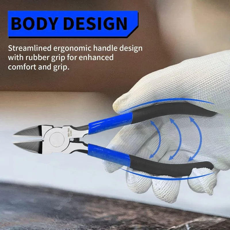 1PC Wire Cutter Pliers for Crafting Electrical Jewelry Making Precision Small Wire Cutter Ultra Sharp Wire Clippers