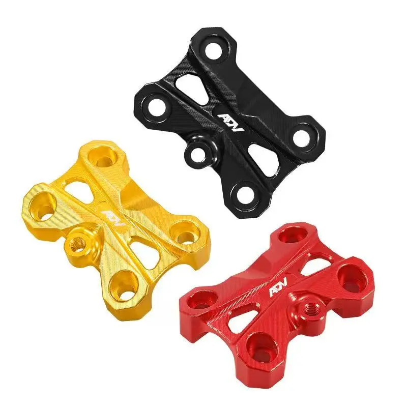 For Honda ADV160 ADV150 ADV350 ADV750 Handle Pressing Block Handlebar Fixing Cover adv 150 160 CNC Motorcycle Expand Accessories
For Honda ADV160 ADV150 ADV350 ADV750 Handle Pressing Block Handlebar Fixing Cover adv 150 160 CNC Motorcycle Expand Accessories