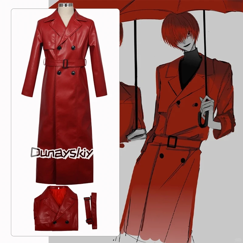 Костюм для косплея Homicipher S-2XL Mr Scarletella, красное кожаное пальто, униформа, наряд унисекс, ангожер, ролевая игра для аниме, Хэллоуина
Костюм для косплея Homicipher S-2XL Mr Scarletella, красное кожаное пальто, униформа, наряд унисекс, ангожер, ролевая игра для аниме, Хэллоуина