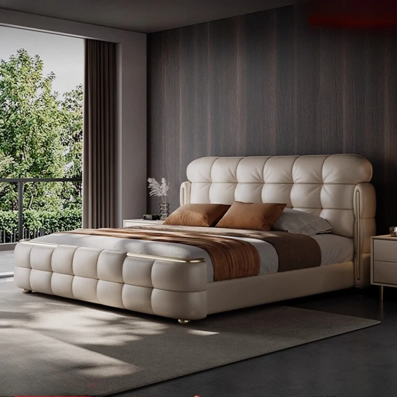 200x220 см итальянская двуспальная кровать из композитной кожи с высоким изголовьем, каркас кровати, роскошные тумбочки King Size, мебель для спальни
200x220 см итальянская двуспальная кровать из композитной кожи с высоким изголовьем, каркас кровати, роскошные тумбочки King Size, мебель для спальни
