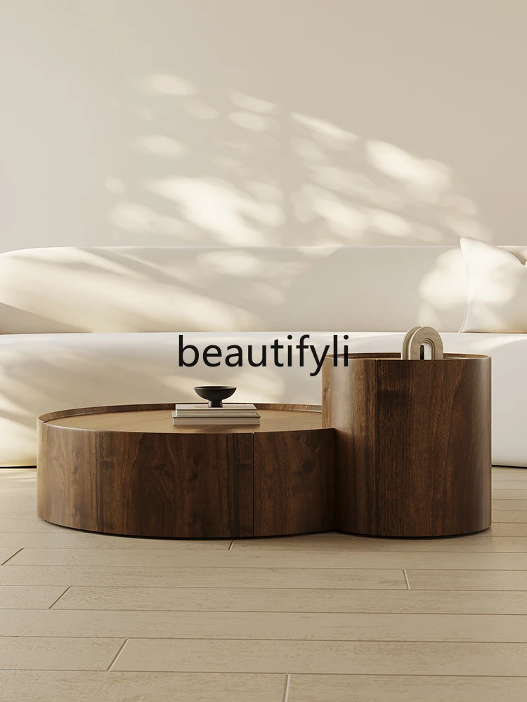 French coffee table living room new home light luxury high sense round creative retro
French coffee table living room new home light luxury high sense round creative retro
