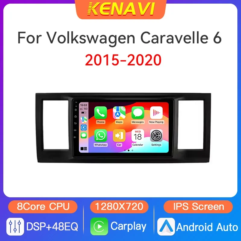 Car Stereo Radio Multimedia Video Player For Volkswagen Caravelle 6 T6 2015 - 2020 Navigation GPS Carplay Android Auto Head Unit
Car Stereo Radio Multimedia Video Player For Volkswagen Caravelle 6 T6 2015 - 2020 Navigation GPS Carplay Android Auto Head Unit