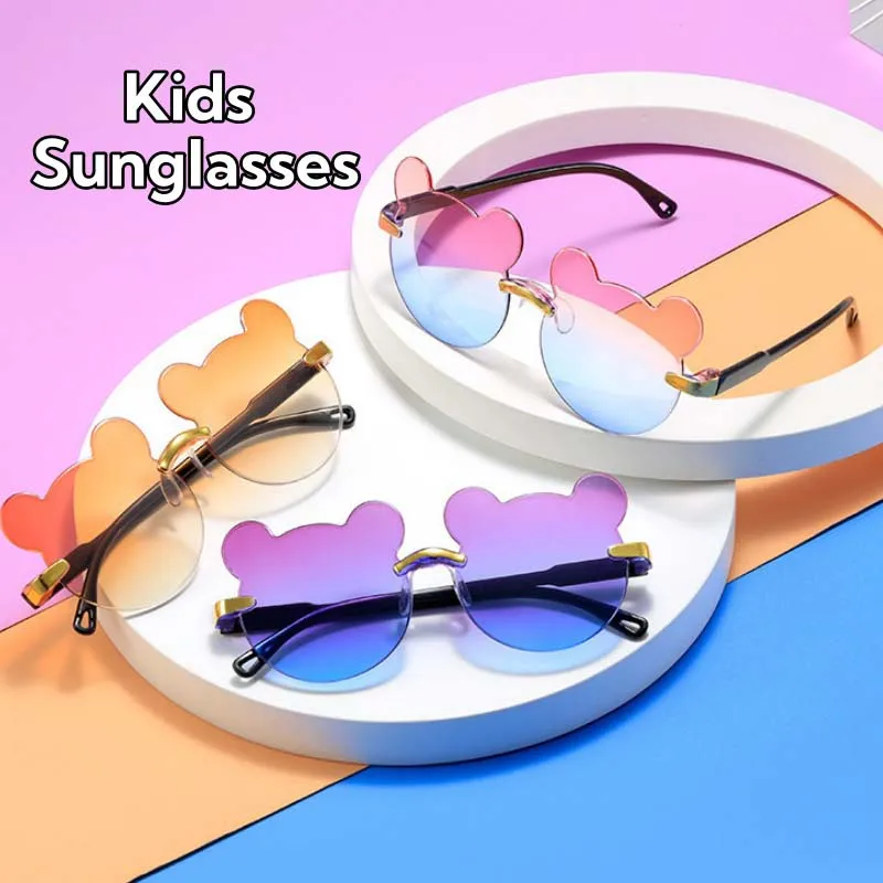 Cute Bear Ear Frame Sunglasses Fashion Boys and Girls UV400 Outdoor Sun Protection Glasses UV Resistance Travel Street Shooting
Cute Bear Ear Frame Sunglasses Fashion Boys and Girls UV400 Outdoor Sun Protection Glasses UV Resistance Travel Street Shooting