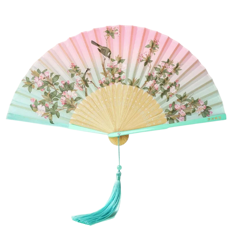 Chinese Style Folding Fan with Flower Bird Pattern Portable Summer Cooling Daily Fan for Women Birthday Gift photo prop
Chinese Style Folding Fan with Flower Bird Pattern Portable Summer Cooling Daily Fan for Women Birthday Gift photo prop
