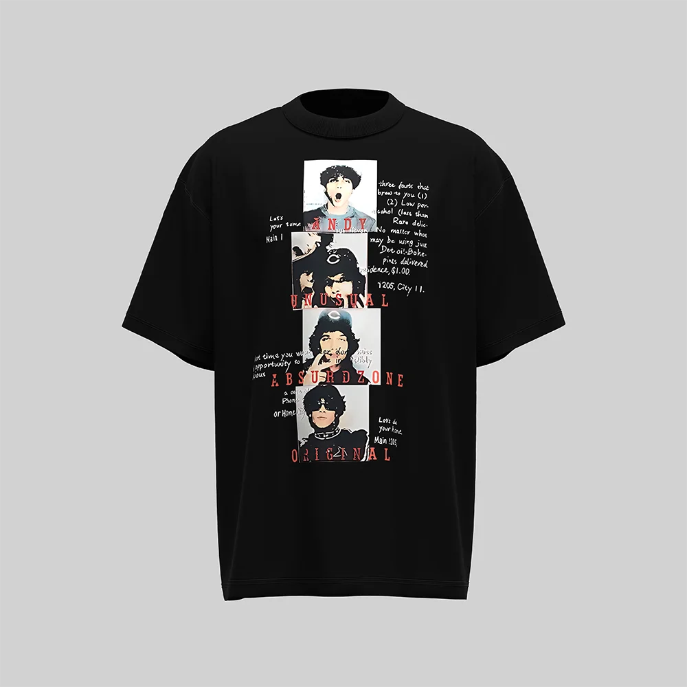 Homemade high quality y2k pure cotton summer men and women T-shirt hip-hop style creative personality printing casual sports rou
Homemade high quality y2k pure cotton summer men and women T-shirt hip-hop style creative personality printing casual sports rou