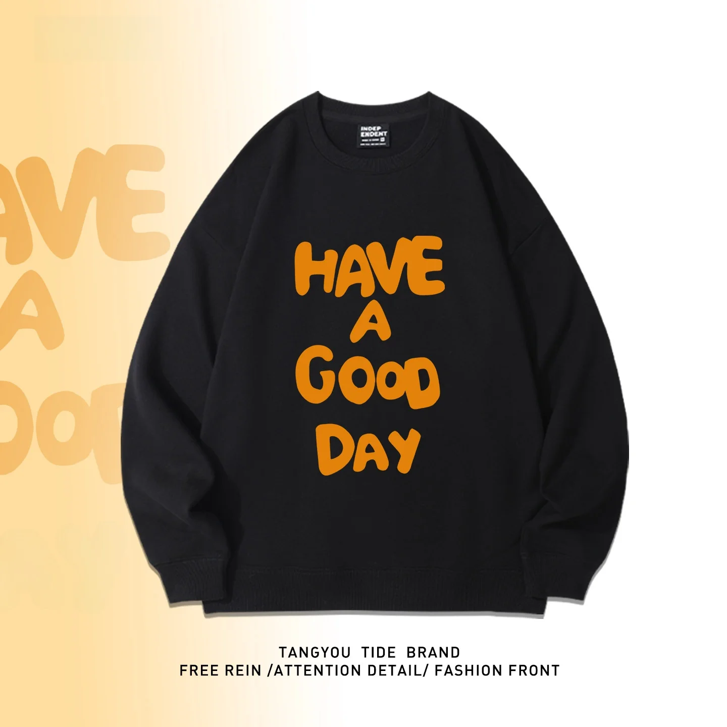 American Casual Heavyweight Trendy Letter Print Sweatirt Men's Autumn Winter Faion Brand round Ne Loose Long Sve Ver...
American Casual Heavyweight Trendy Letter Print Sweatirt Men's Autumn Winter Faion Brand round Ne Loose Long Sve Ver...