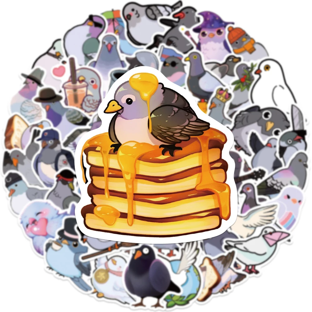 10/30/50pcs Cute Cartoon Pigeons Animal Stickers Aesthetic Graffiti Decal DIY Stationery Diary PVC Sticker for Kids Classic Toys
10/30/50pcs Cute Cartoon Pigeons Animal Stickers Aesthetic Graffiti Decal DIY Stationery Diary PVC Sticker for Kids Classic Toys
