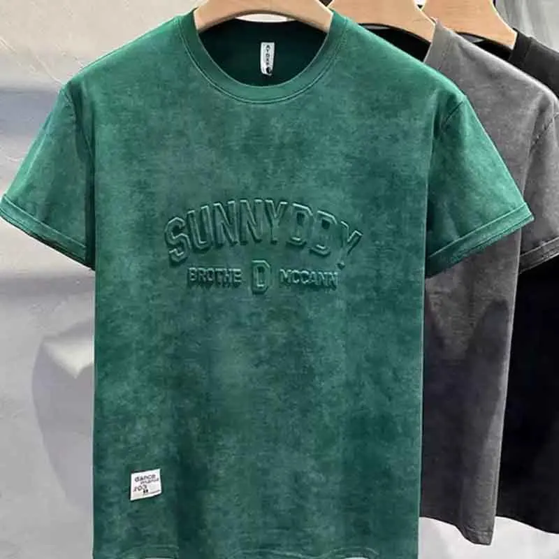 European Print Short Sleeve T-Shirt Men's Summer 2025 New Breathable Fashion Slim Fit T-Shirt
European Print Short Sleeve T-Shirt Men's Summer 2025 New Breathable Fashion Slim Fit T-Shirt