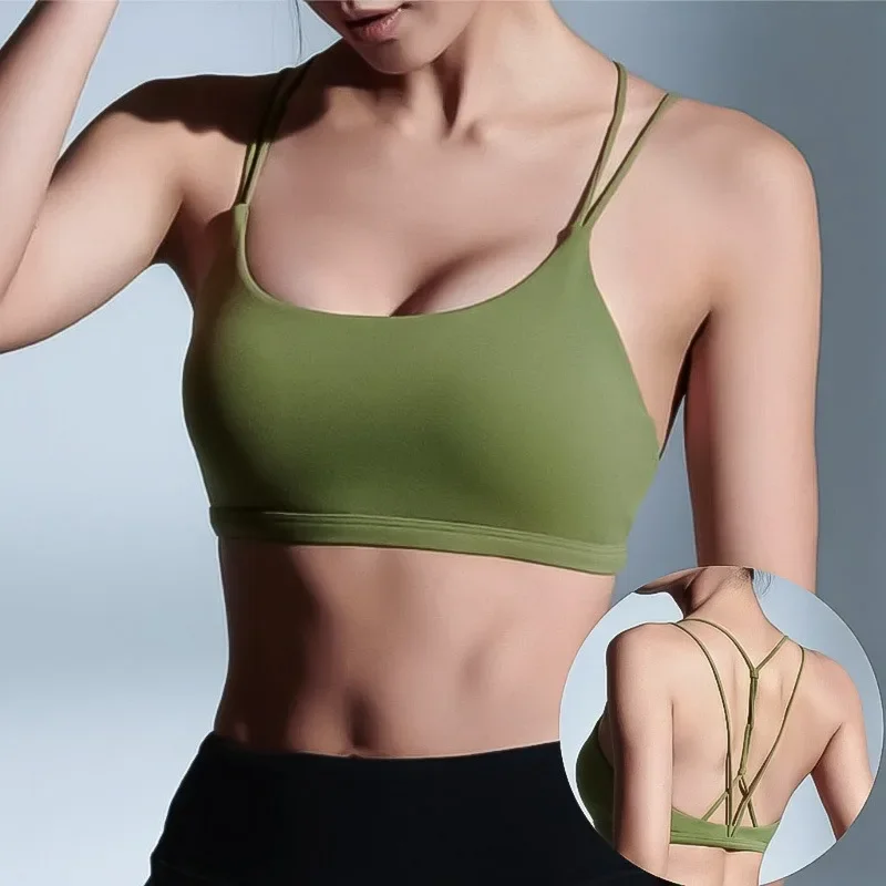 Thin Sports Bra for Women, Beautiful Back, Camisole, Running, Sexy and Comfortable, Chest Pads, Lingerie for Women, Fitness
Thin Sports Bra for Women, Beautiful Back, Camisole, Running, Sexy and Comfortable, Chest Pads, Lingerie for Women, Fitness