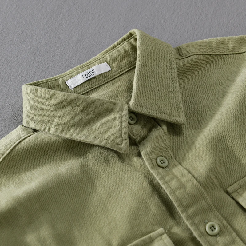 Stylish Long-sleeve Casual 100% Cotton Shirt Men Brand Trend Comfortable Quality Top Clothes Thickness Plus Size Chemise
Stylish Long-sleeve Casual 100% Cotton Shirt Men Brand Trend Comfortable Quality Top Clothes Thickness Plus Size Chemise