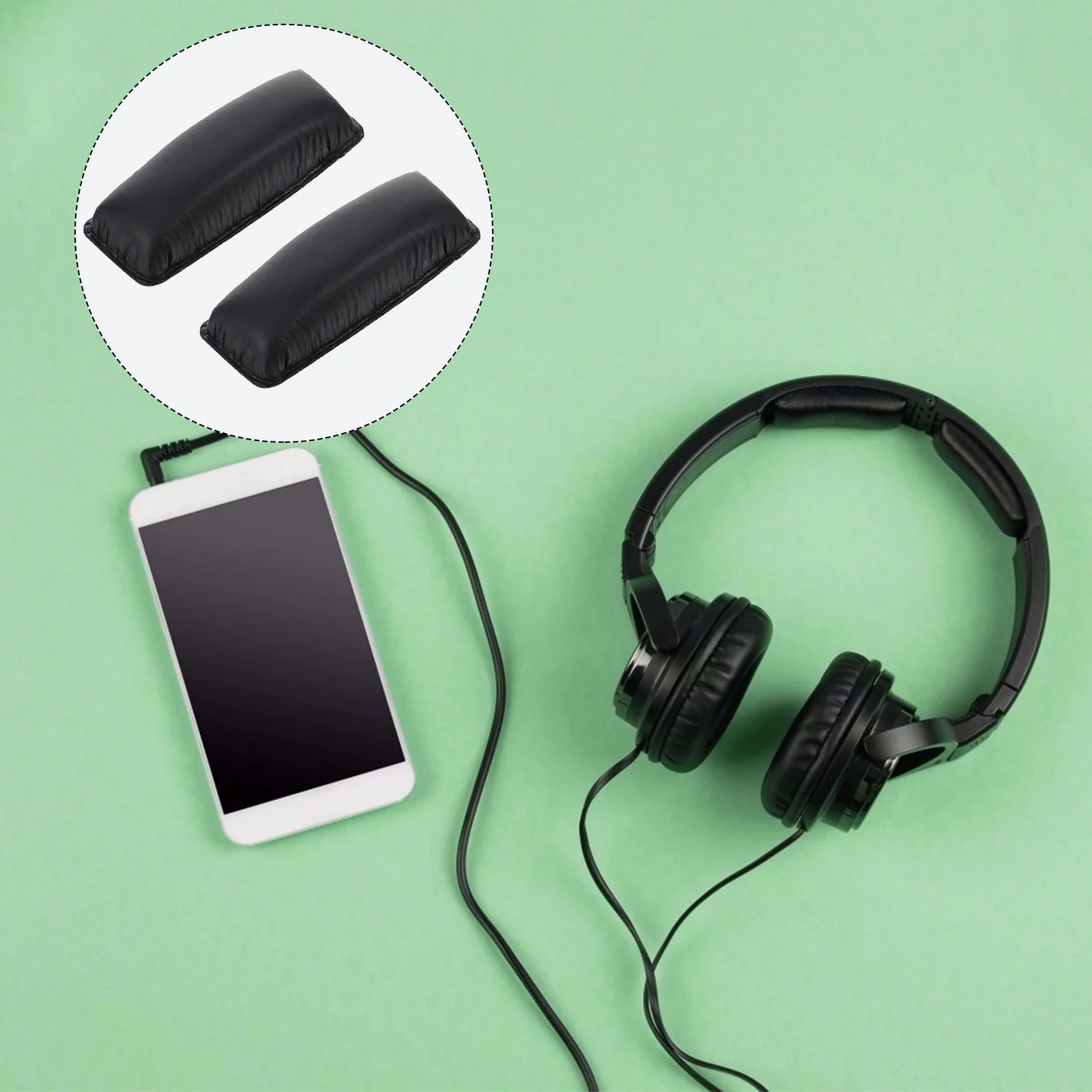 2 Pcs Simple Headband Pads Headphone Replacement Accessories Bands Headset Covers Comfortable Cushions
2 Pcs Simple Headband Pads Headphone Replacement Accessories Bands Headset Covers Comfortable Cushions