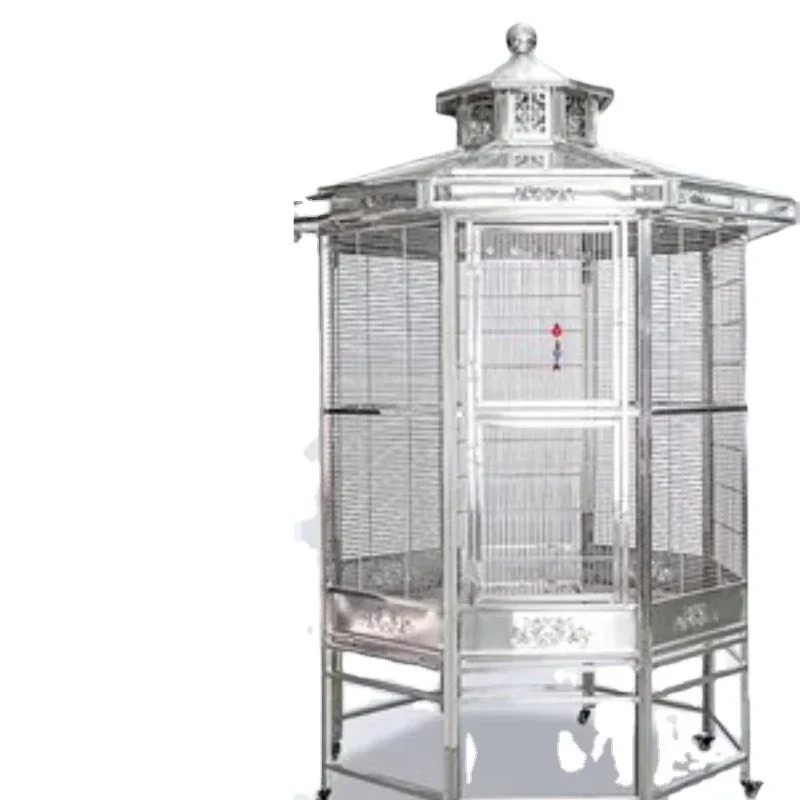 с # Клетка для птиц sA Outdoor 304, клетка для попугая, роскошная вилла из нержавеющей стали, непромокаемый двор, большой
с # Клетка для птиц sA Outdoor 304, клетка для попугая, роскошная вилла из нержавеющей стали, непромокаемый двор, большой
