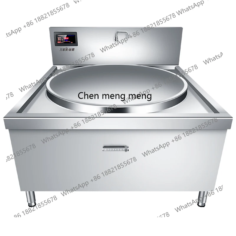 Commercial induction cooker 30KW1.2 meters large pot stove concave high-power soup pot hotel electric stove
Commercial induction cooker 30KW1.2 meters large pot stove concave high-power soup pot hotel electric stove