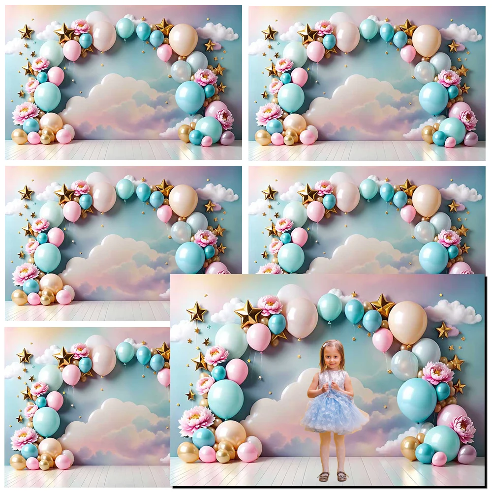 MOON.QG Balloon Star Birthday Party Decoration Cloud Rainbow Photo Background Accessories Props Wall Backdrops for Photography
MOON.QG Balloon Star Birthday Party Decoration Cloud Rainbow Photo Background Accessories Props Wall Backdrops for Photography