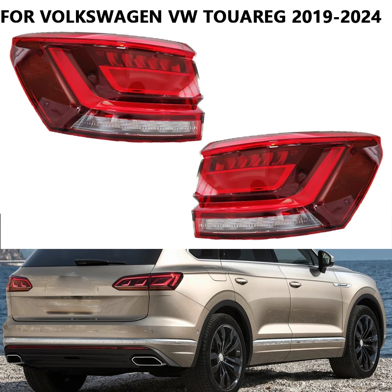 Задний фонарь для Volkswagen VW Touareg 2019-2024, европейская версия, задний стоп-сигнал автомобиля, предупреждающая фара, внешний задний фонарь
Задний фонарь для Volkswagen VW Touareg 2019-2024, европейская версия, задний стоп-сигнал автомобиля, предупреждающая фара, внешний задний фонарь