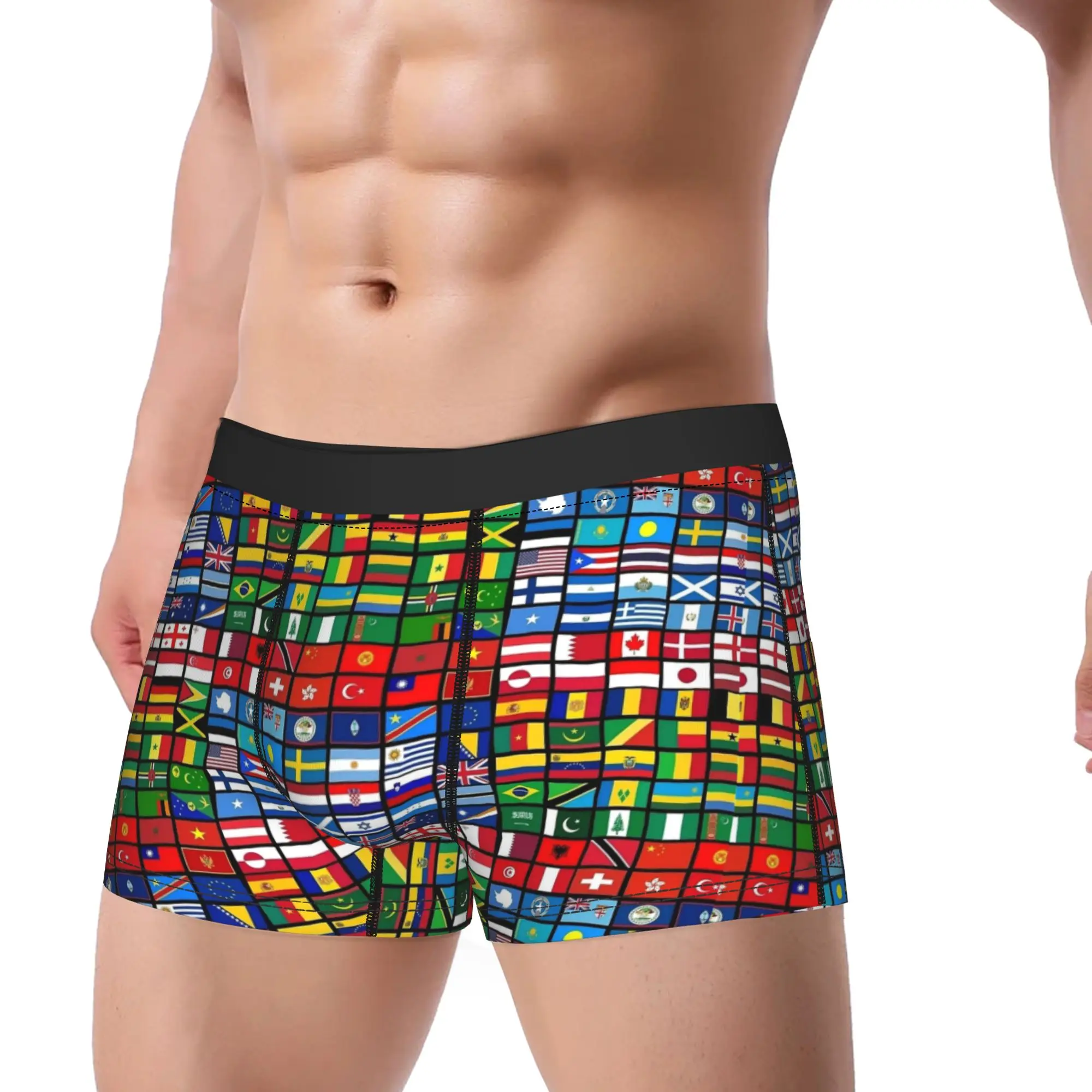 Flags Of All Countries Underwear Man Shorts Briefs Breathable Boxershorts Hot Sale Custom DIY Large Size Panties
Flags Of All Countries Underwear Man Shorts Briefs Breathable Boxershorts Hot Sale Custom DIY Large Size Panties
