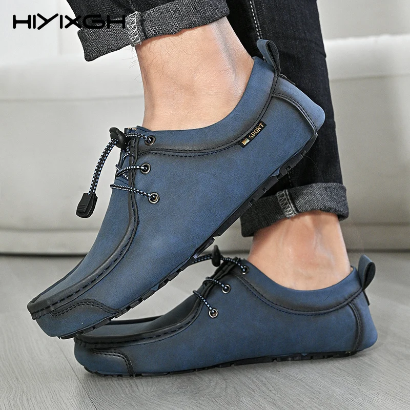Men's Fashion Business Casual Loafers Lightweight Soft Sole PU Leather Shoes Comfortable Anti-slip Walking Sneakers for Outdoor
Men's Fashion Business Casual Loafers Lightweight Soft Sole PU Leather Shoes Comfortable Anti-slip Walking Sneakers for Outdoor