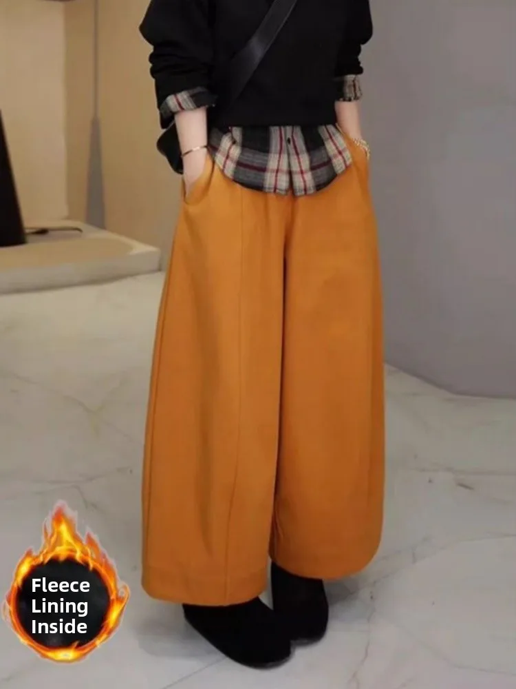 Khaki High Waist Casual Straight Leg Pants Women's Faionable Loose Slimming Fce Wide Leg Pants Comfortable Commute Sle
Khaki High Waist Casual Straight Leg Pants Women's Faionable Loose Slimming Fce Wide Leg Pants Comfortable Commute Sle