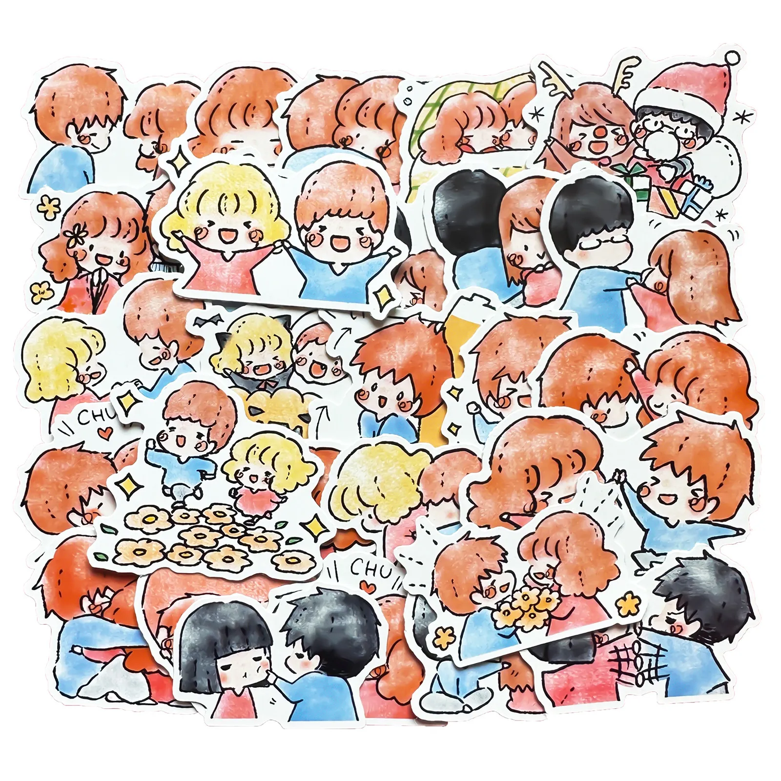 Ins Cute Sweet Couple Valentine Character Stickers for Journal Notebook DIY Decoration Craft
Ins Cute Sweet Couple Valentine Character Stickers for Journal Notebook DIY Decoration Craft