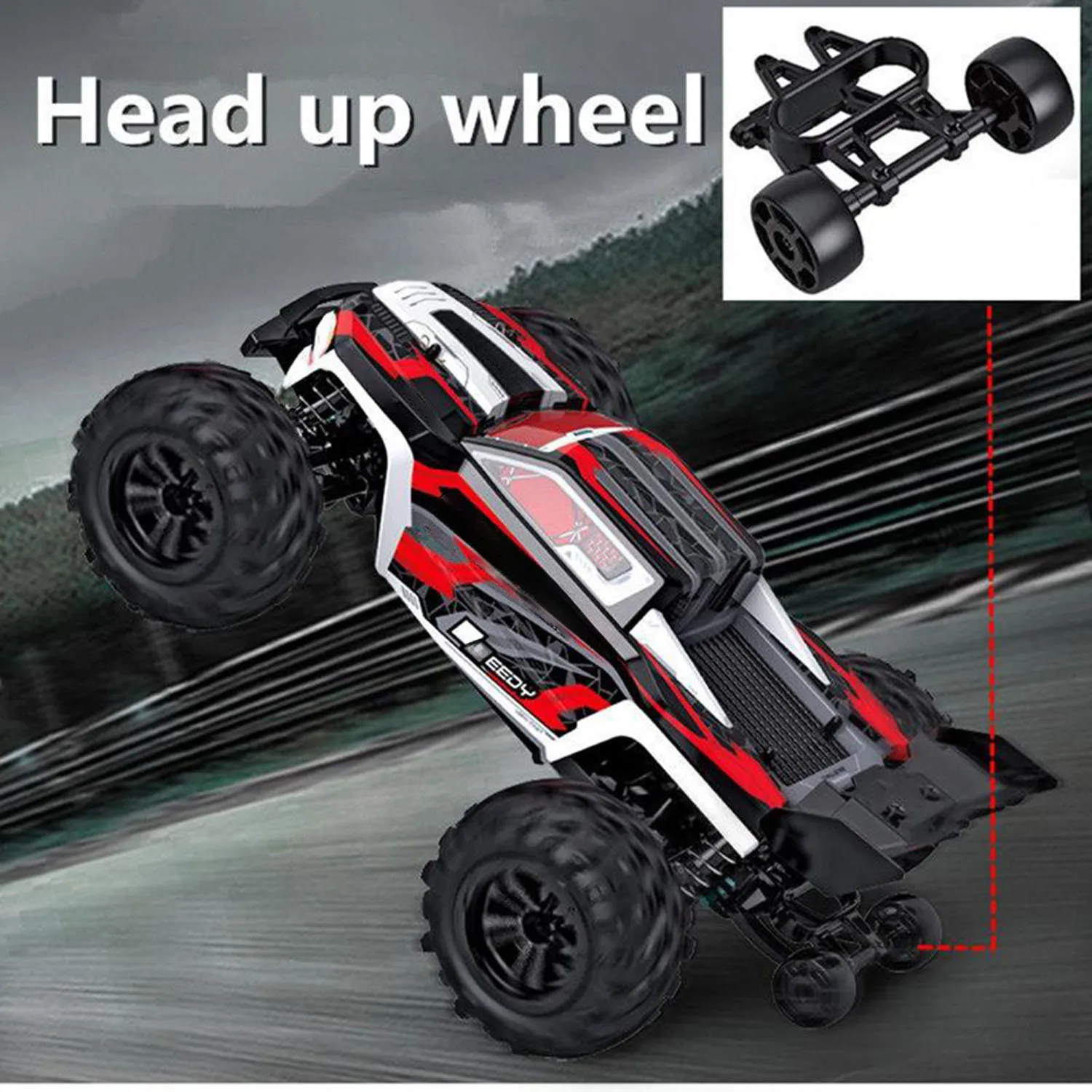 Boys Toy 1/16 4X4 Radio Control Off Road Car SCY 16101Pro RC Monster Truck Pickup LED Light 390 Brushed Motor Simulation Mode
Boys Toy 1/16 4X4 Radio Control Off Road Car SCY 16101Pro RC Monster Truck Pickup LED Light 390 Brushed Motor Simulation Mode