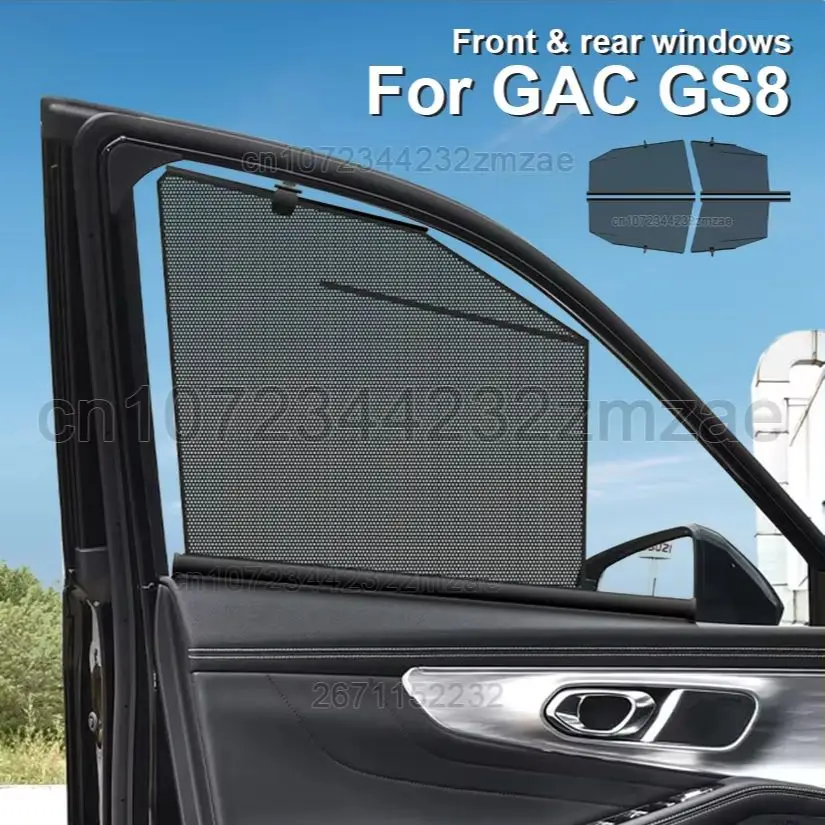 For Trumpchi GAC GS8 2017-2023 Car Window Sunshade Side Window Sun shade Sunscreen Blackout Curtain Customized Auto Accessorie
For Trumpchi GAC GS8 2017-2023 Car Window Sunshade Side Window Sun shade Sunscreen Blackout Curtain Customized Auto Accessorie