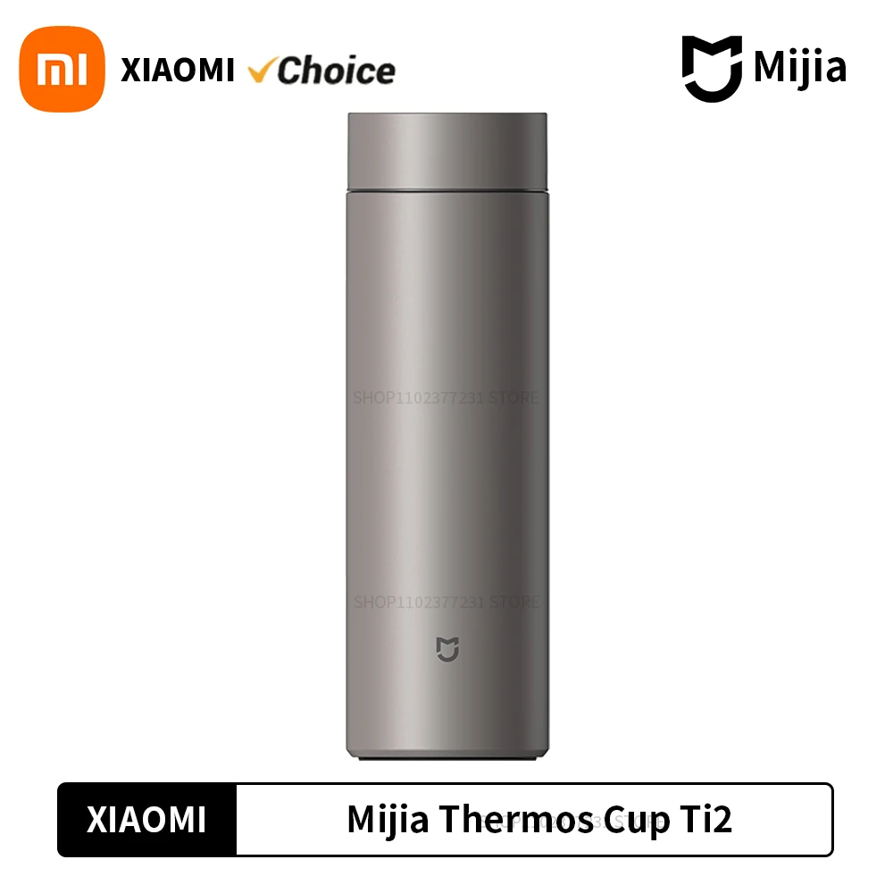 Mijia Thermos Cup Ti 2 TA1 Pure Titanium 480ML Capacity Material 6-hour Keep Warm Medical Material Travel Drink Thermos Cup
Mijia Thermos Cup Ti 2 TA1 Pure Titanium 480ML Capacity Material 6-hour Keep Warm Medical Material Travel Drink Thermos Cup