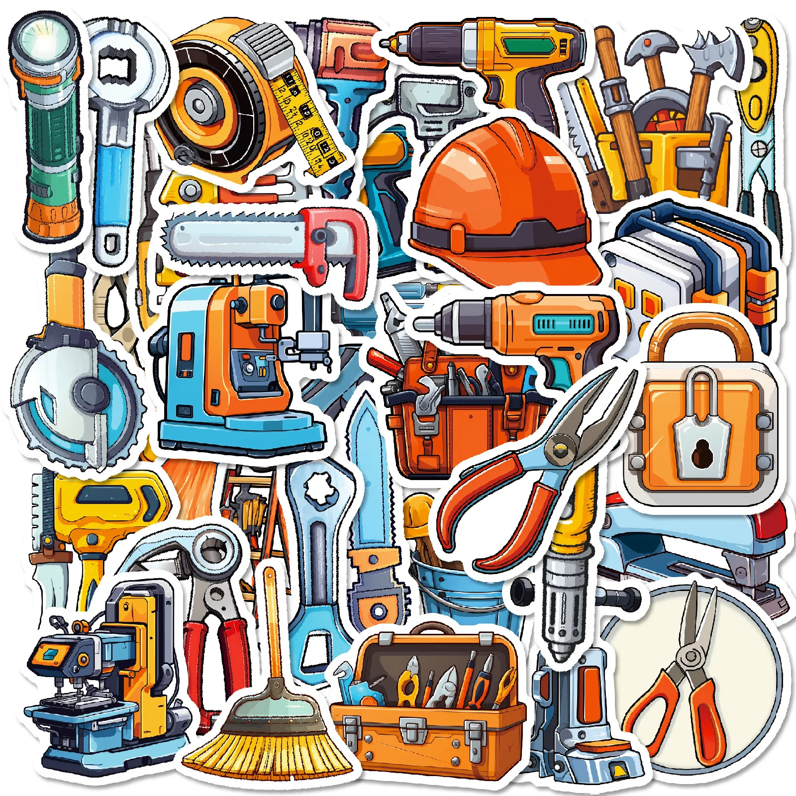 10/30/50PCS New Funny Tool Competition Graffiti Stickers Electric Drill Cartoon Decal Notebook Phone Guitar Skateboard Kid Toys
10/30/50PCS New Funny Tool Competition Graffiti Stickers Electric Drill Cartoon Decal Notebook Phone Guitar Skateboard Kid Toys