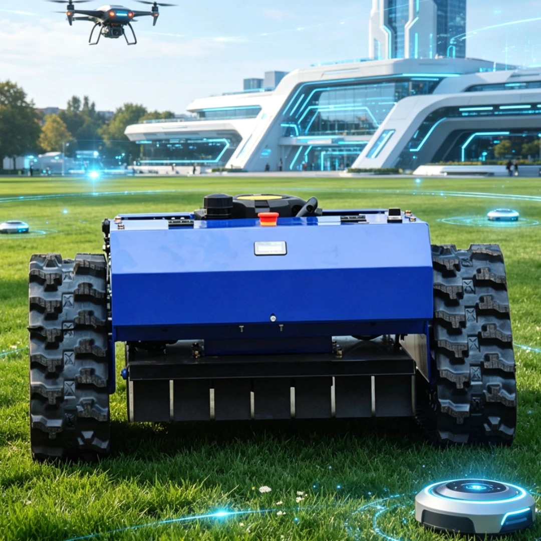 Customized lawn mower track type remote control operation cutting width 50cm household courtyard lawn mower
Customized lawn mower track type remote control operation cutting width 50cm household courtyard lawn mower