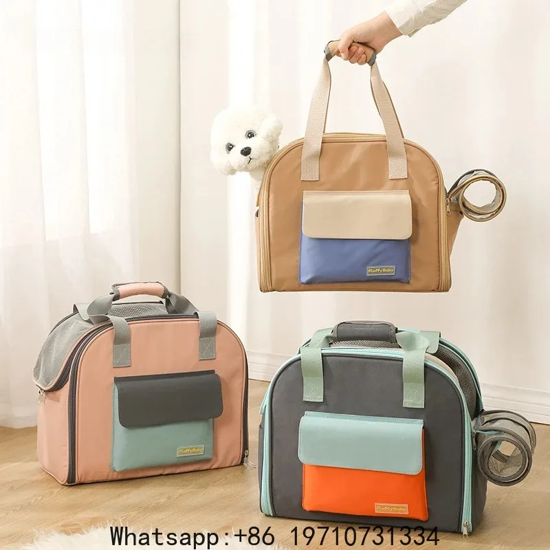 Multifunctional Pet Bag Cats and Dogs Comfortable Breathable Shoulder Bag Pet Carrier Dog Backpack Puppy Handbag Weight<4KG
Multifunctional Pet Bag Cats and Dogs Comfortable Breathable Shoulder Bag Pet Carrier Dog Backpack Puppy Handbag Weight<4KG