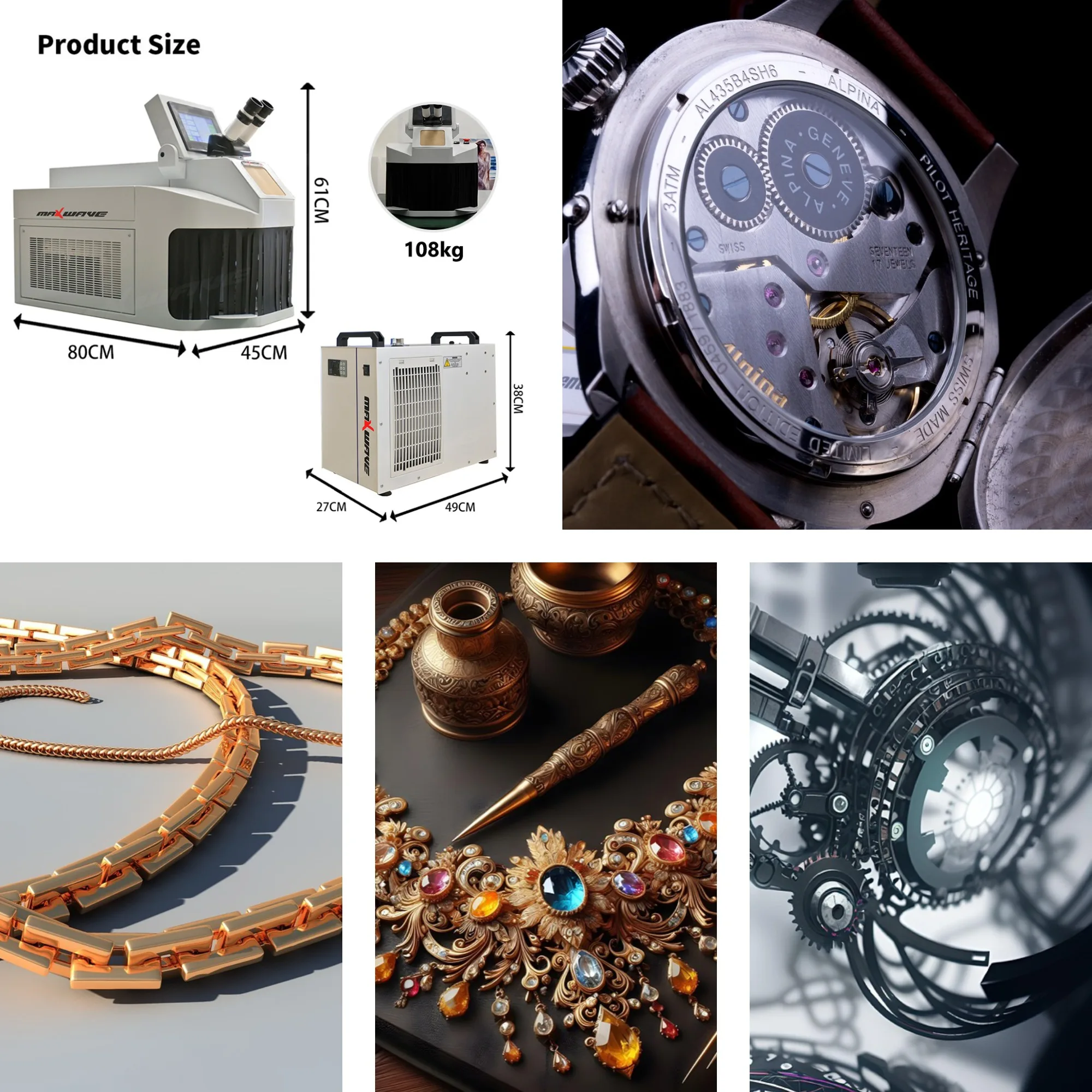200w Laser Welding Machine Jewelry Price for Gold Silver Jewelry Spot Welder Mini Bracelet Necklace Precision Instrument
200w Laser Welding Machine Jewelry Price for Gold Silver Jewelry Spot Welder Mini Bracelet Necklace Precision Instrument