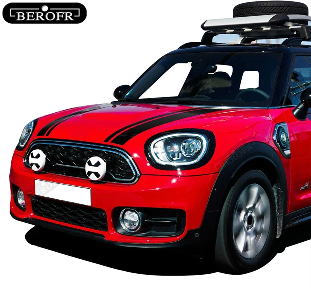 Car Styling Bonnet Stripe Hood Trunk Engine Cover Rear Kit Decal Stickers for MINI Cooper SE Countryman F60 All4 2017 2018 2020
Car Styling Bonnet Stripe Hood Trunk Engine Cover Rear Kit Decal Stickers for MINI Cooper SE Countryman F60 All4 2017 2018 2020
