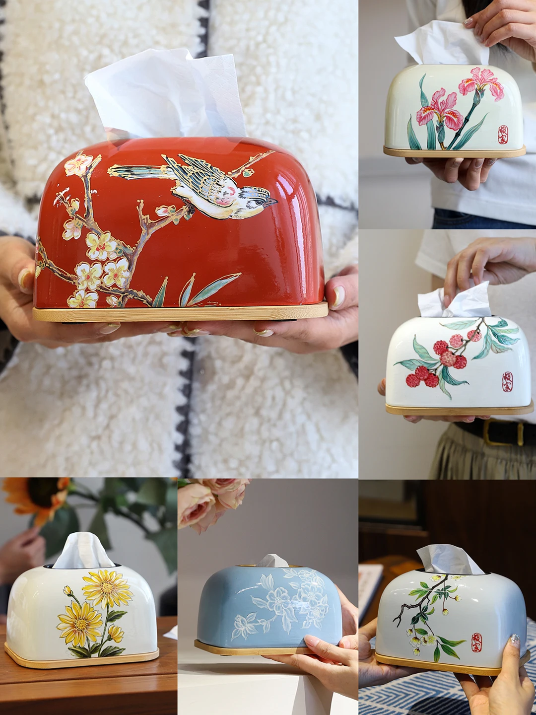 Fuhua Home Ceramic Tissue Box Toast Bread New Chinese Style Living Room Coffee Table Dining Table Drawer Paper Box Gift
Fuhua Home Ceramic Tissue Box Toast Bread New Chinese Style Living Room Coffee Table Dining Table Drawer Paper Box Gift