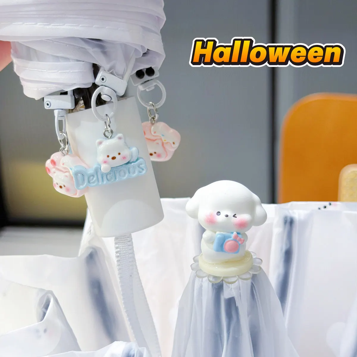 Ins Cute Transparent Fully Automatic Folding Umbrella Cartoon Puppy Camera Print Thickened Canopy For Women Students
Ins Cute Transparent Fully Automatic Folding Umbrella Cartoon Puppy Camera Print Thickened Canopy For Women Students