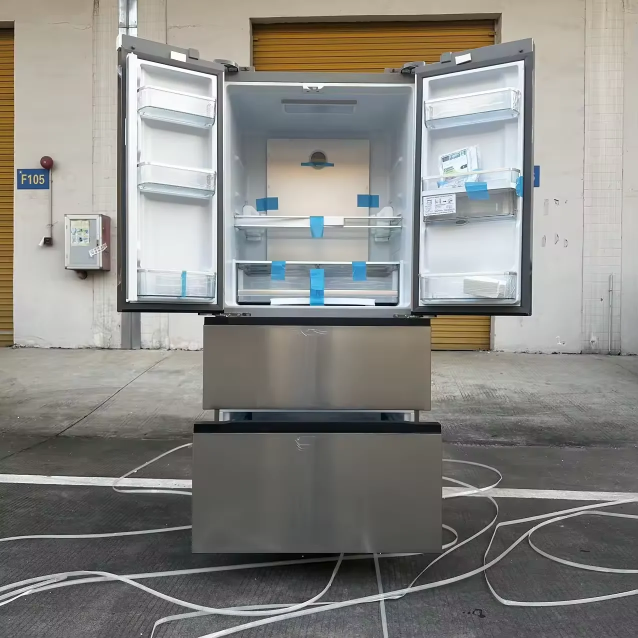 Высококачественный интеллектуальный двухдверный холодильник с верхней замораживающей и нижней охлаждением
Высококачественный интеллектуальный двухдверный холодильник с верхней замораживающей и нижней охлаждением