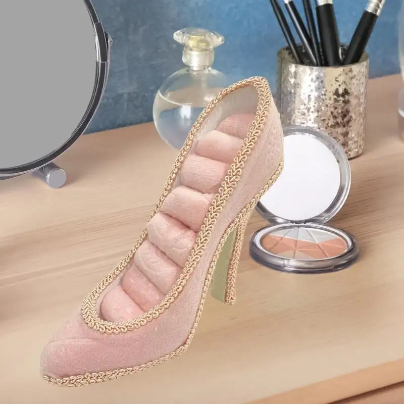 Resin High Heel Jewelry Stand Earring Necklace Ring Storage Decorative Shelf Suitable for Store Display Gift Giving
Resin High Heel Jewelry Stand Earring Necklace Ring Storage Decorative Shelf Suitable for Store Display Gift Giving