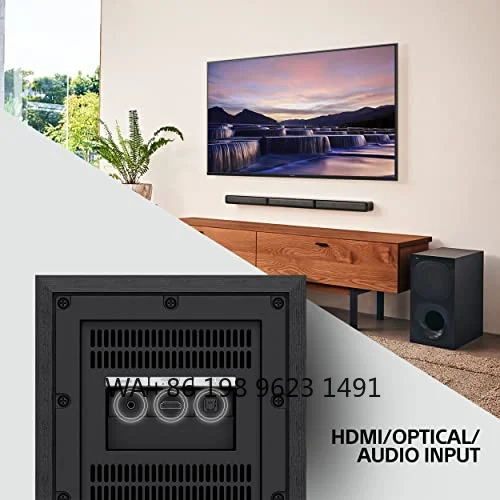 5.1 Channel Home Theater Soundbar System Bluetooth Dolby Audio Smart Sound Bar with Rear Speakers for Living Room
5.1 Channel Home Theater Soundbar System Bluetooth Dolby Audio Smart Sound Bar with Rear Speakers for Living Room