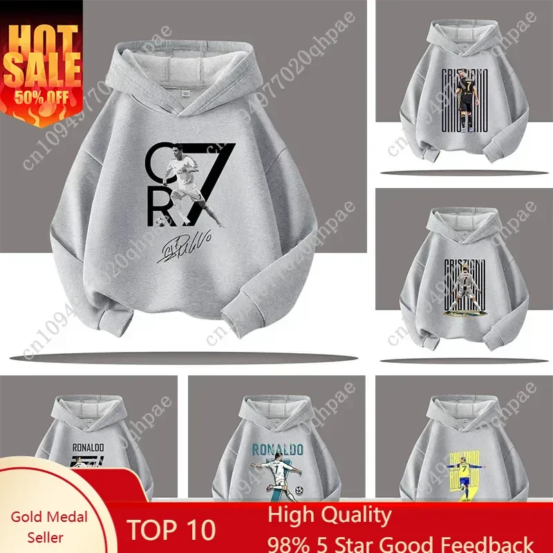New Winter/autumn Clothing Ronaldo Children's Hooded Sweatshirt Boys' Sport Shirt Football Star Cartoon Print Kid Casual Hoodies
New Winter/autumn Clothing Ronaldo Children's Hooded Sweatshirt Boys' Sport Shirt Football Star Cartoon Print Kid Casual Hoodies