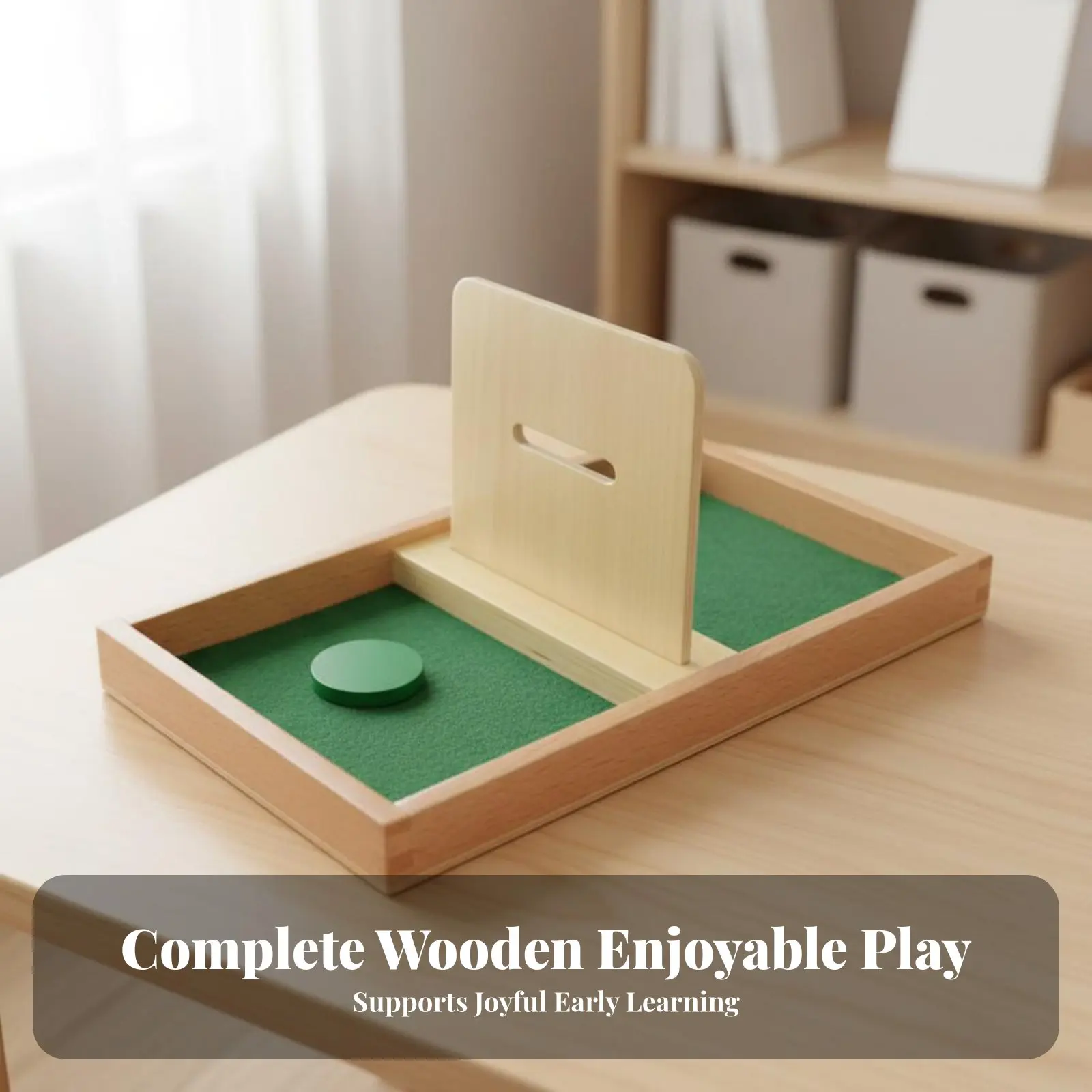 Sphere Drop Box Hand-Visual Coordination Wooden Sphere Drop Toy Object Permanence Box Children Learning Blocks for Baby Nursery
Sphere Drop Box Hand-Visual Coordination Wooden Sphere Drop Toy Object Permanence Box Children Learning Blocks for Baby Nursery