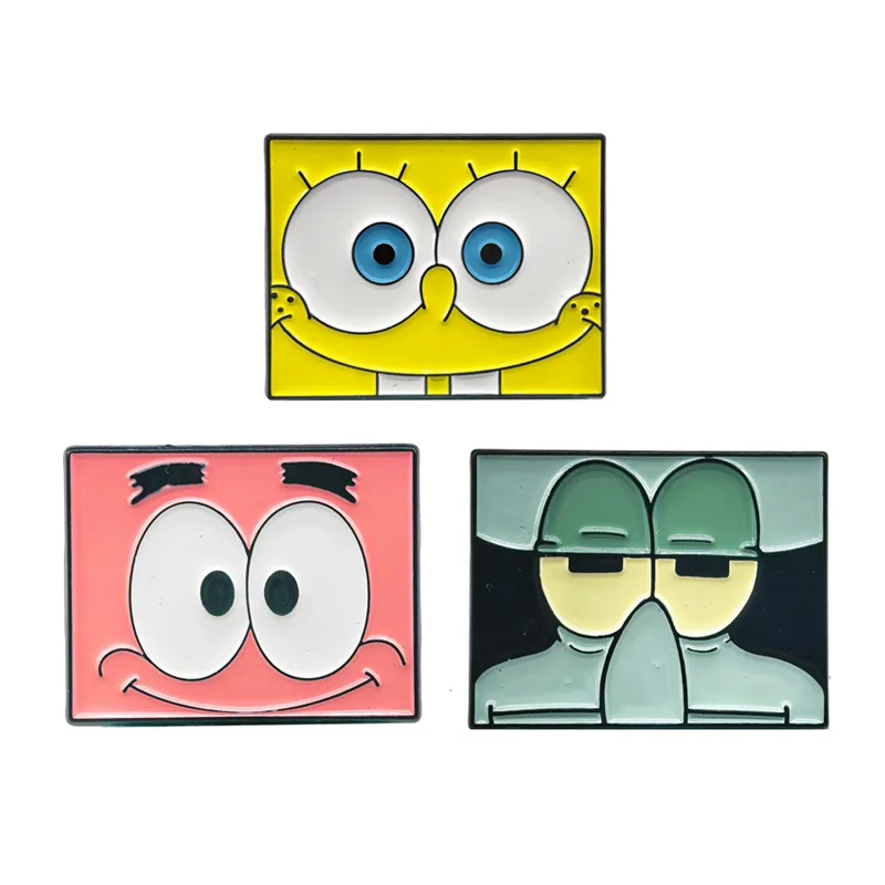 3 Pcs SpongeBob SquarePants Metal Badge Ins Style Personalized Backpack Decoration Brooch Pins Y2k Fashion Toys Anime Cartoon
3 Pcs SpongeBob SquarePants Metal Badge Ins Style Personalized Backpack Decoration Brooch Pins Y2k Fashion Toys Anime Cartoon