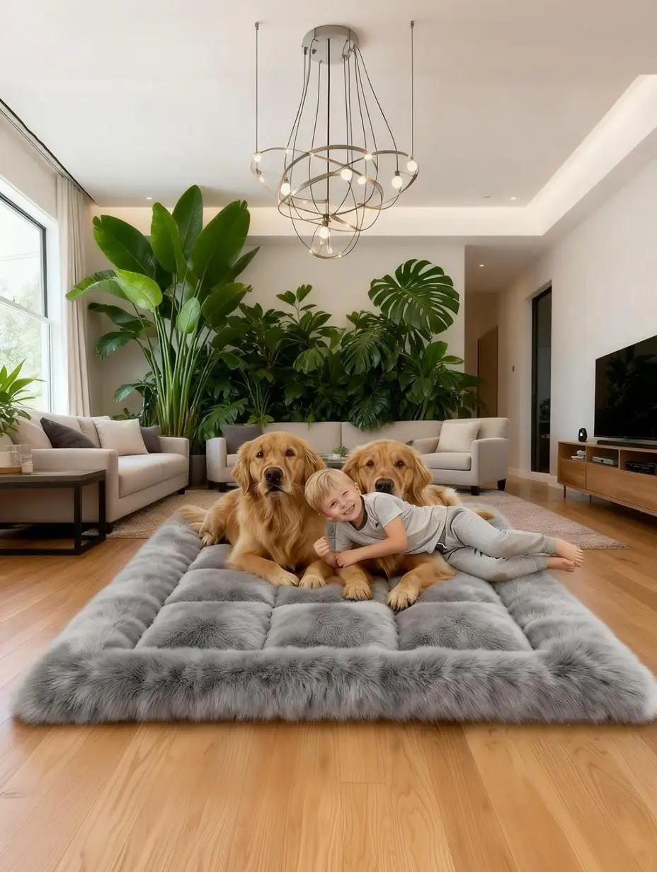 Super Large Dog Pet Sleeping Mat, Soft Non-Slip Washable, Essential Items for Keeping Pets Warm In Winter
Super Large Dog Pet Sleeping Mat, Soft Non-Slip Washable, Essential Items for Keeping Pets Warm In Winter