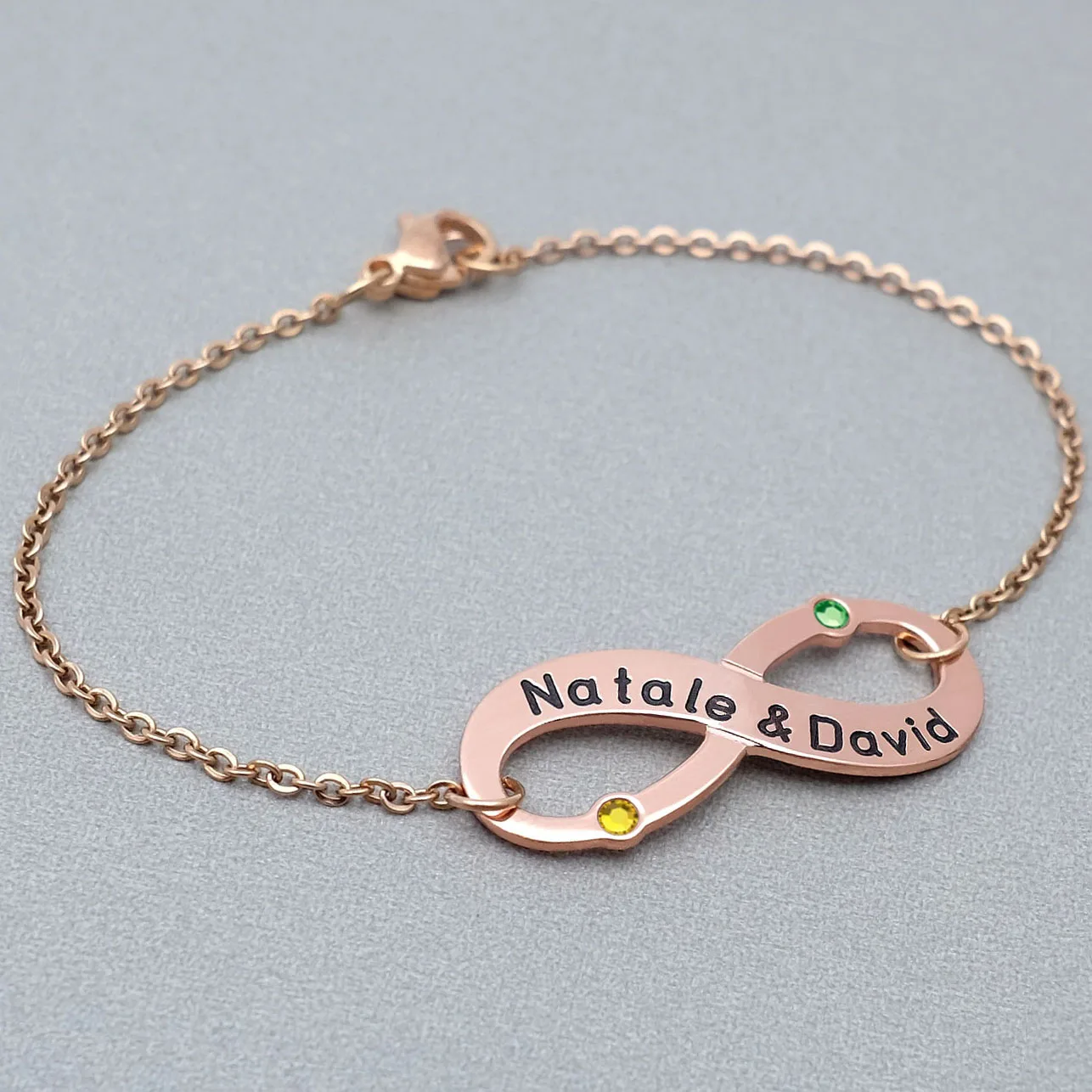 Custom Infinity Names Bracelet for Women Girl Personalized Bracelet with Birthstones Name Jewelry Birthday Valentine's Day Gifts
Custom Infinity Names Bracelet for Women Girl Personalized Bracelet with Birthstones Name Jewelry Birthday Valentine's Day Gifts