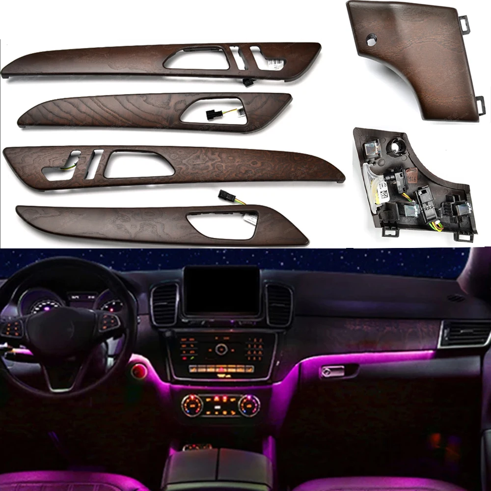 12 Color Ambient Lamp For Mercedes-Benz GLE W166 Atmosphere Light GLS X166 2015-2018 Atmosphere Light Door Brown Ash Wood Panel
12 Color Ambient Lamp For Mercedes-Benz GLE W166 Atmosphere Light GLS X166 2015-2018 Atmosphere Light Door Brown Ash Wood Panel