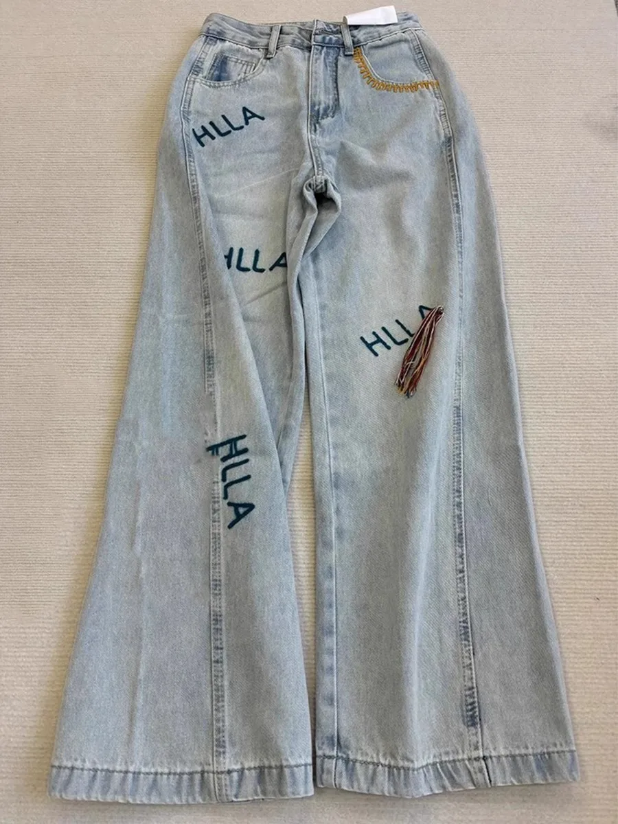 American Style Embroidered Straight Leg Jeans Women's Spring Autumn New Large Size Fat MM Design High Waist Loose Slim Wide L...
American Style Embroidered Straight Leg Jeans Women's Spring Autumn New Large Size Fat MM Design High Waist Loose Slim Wide L...