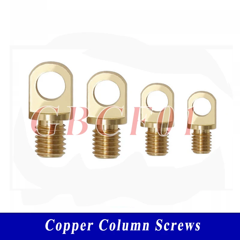 Copper Lifting Ring Eye Bolt M3-M10 Brass Ear Screw for Wire Rope Plant Light Drone Suspension DIY Hardware
Copper Lifting Ring Eye Bolt M3-M10 Brass Ear Screw for Wire Rope Plant Light Drone Suspension DIY Hardware