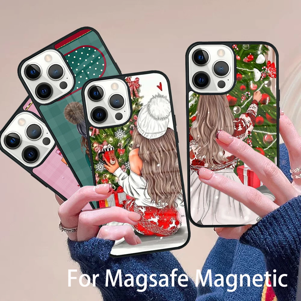 Christmas Girls Tree Gift Phone Case Magesafe Magnetic Wireless Charge Cover For IPhone 16 11 12 13 14 15 Pro Max Plus Mini
Christmas Girls Tree Gift Phone Case Magesafe Magnetic Wireless Charge Cover For IPhone 16 11 12 13 14 15 Pro Max Plus Mini
